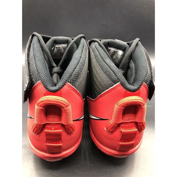 Nike PE Force Savage Pro 2 P Men's Sz 16 Football Cleats Black/Red BV3969-014 - Picture 8 of 10
